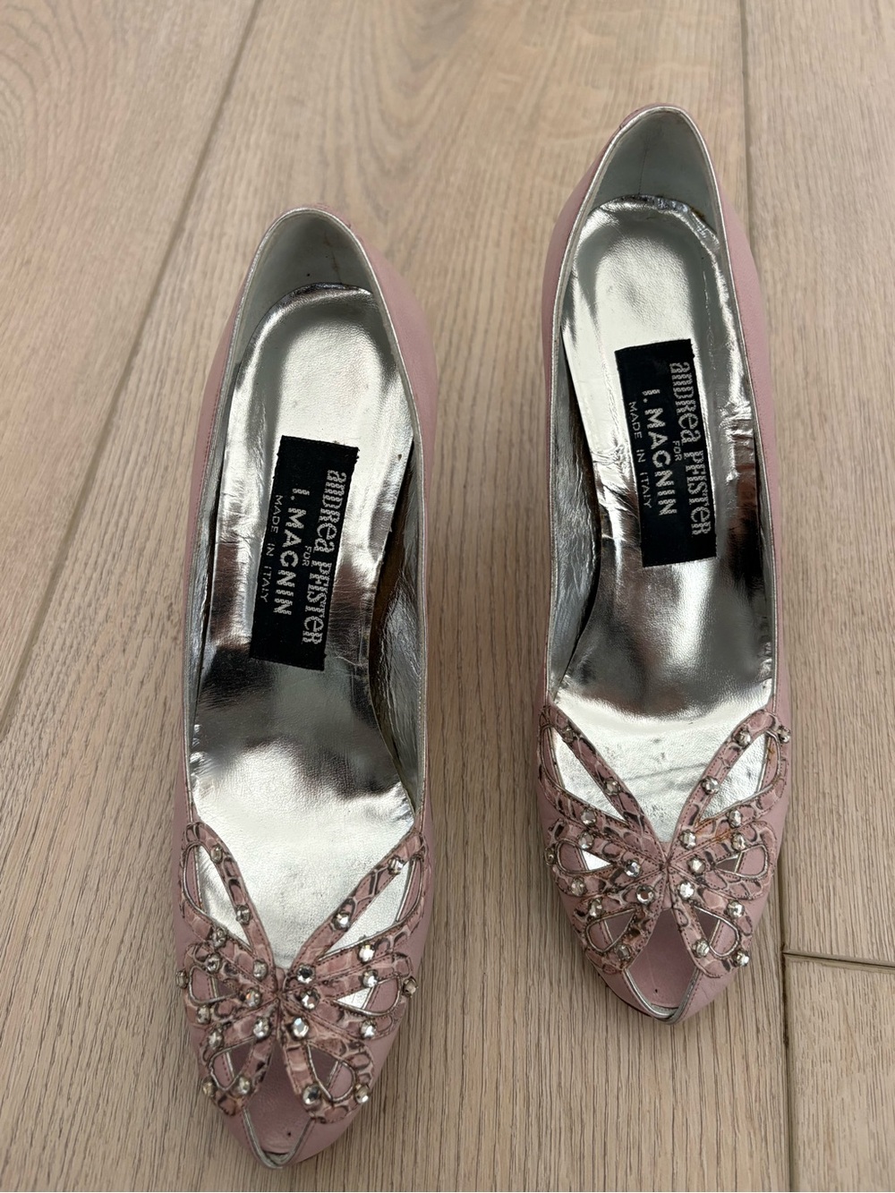 Vintage I Magnin Lilac Heels